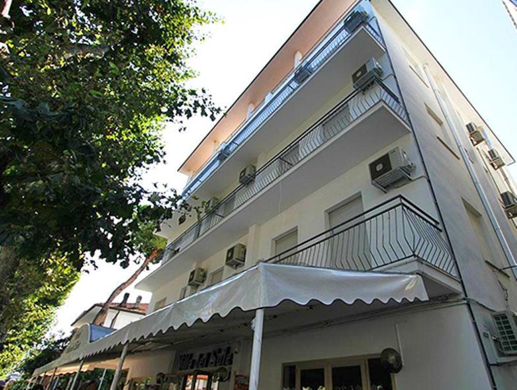 Hotel Villa Del Sole Rimini Exterior foto